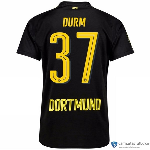 Camiseta Borussia Dortmund Segunda equipo Durm 2017-18